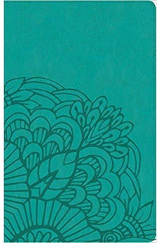 Biblia RVR 1960 Ultrafina Aqua Símil Piel con Índice