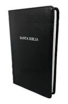 Biblia RVR 1960 Ultrafina Piel Negra
