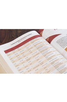 Image of Biblia RVR 1960 de Estudio Holman Fucsia Rosado con Filigrana Símil Piel