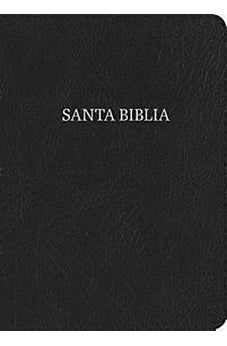 Biblia RVR 1960 Letra Súper Gigante Negro Piel Fabricada con Índice
