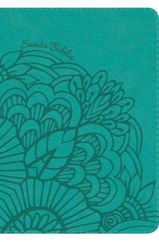 Biblia RVR 1960 Letra Gigante Símil Piel Aqua