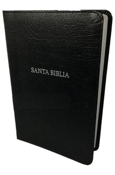 Image of Biblia RVR 1960 Letra Grande Tamaño Manual Piel Fabricada Negro