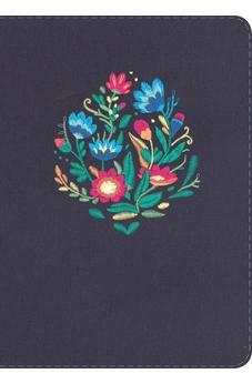 Biblia RVR 1960 Letra Grande Tamaño Manual Bordado Sobre Tela