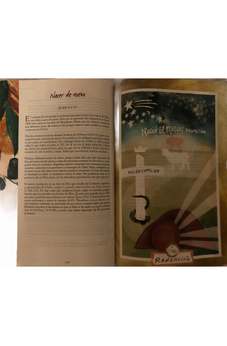 Image of Biblia RVR 1960 Centrada en Cristo Símil Piel Floral