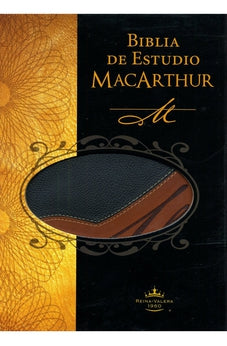 Image of Biblia RVR 1960 de Estudio MacArthur Piel Duotono