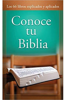 Image of Conoce Tu Biblia