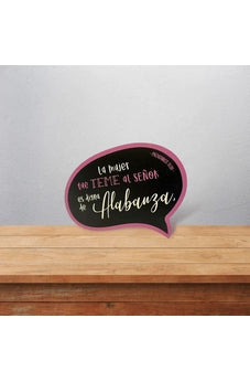 Image of Plaqué Palabras Sabias de la Biblia la Mujer que Teme al Señor