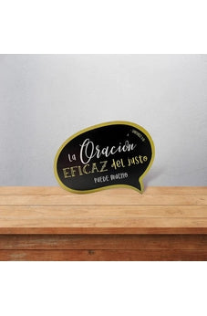 Image of Placa: Palabras Sabias de la Biblia la Oración Eficaz