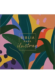 Image of Biblia RVR 1960 para Ilustrar Floral Símil Piel