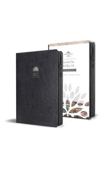 Biblia RVR 1960 Letra Grande Tamaño Manual Negro con Cierre