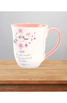 Image of Taza 17 5 Oz Colección Primavera Echad Toda Vuestra Ansiedad