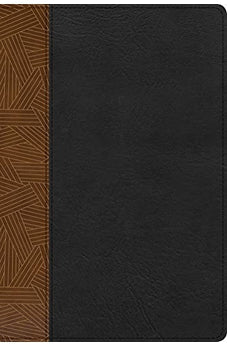 Image of Biblia RVR 1960 de Estudio Arco Iris Duotono Tostado Negro Símil Piel con Índice