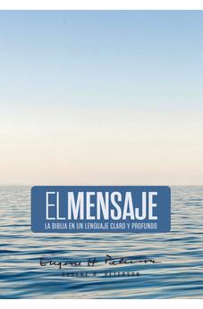 Image of Biblia El Mensaje Azul Tapa Dura