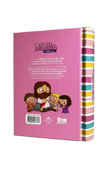 Image of Biblia RVR 1960 Mi Gran Viaje Rosa Tapa Dura