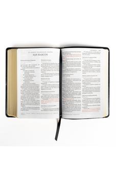 Image of Biblia RVR 1960 Letra Gigante Negro Símil Piel
