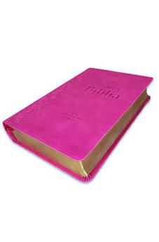 Image of Biblia RVR 1960 Letra Gigante Rosa Símil Piel