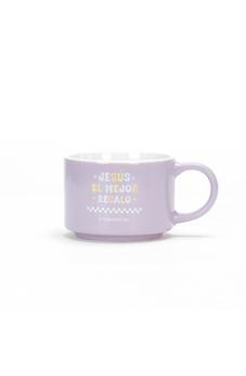 Pack Taza 12 OZ + Llavero de Caucho Colección Primor Jesús el Mejor Regalo