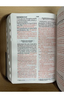 Image of Biblia RVR 1960 Letra Grande Tamaño Manual Espada Negro Gris Símil Piel