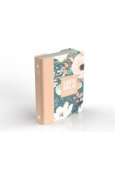 Biblia RVR 1960 Compacta Letra Grande 11 puntos Símil Piel Crema