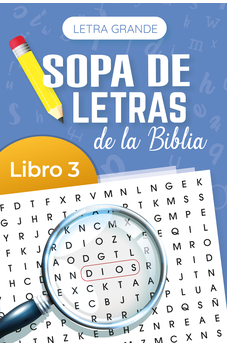 Sopa de Letras de la Biblia Letra Grande Libro 3