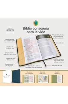 Biblia RVR 1960 Consejería Para La Vida Tapa Dura