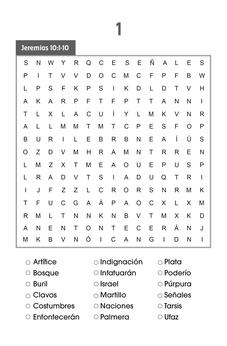 Sopa de Letras de la Biblia Letra Grande Libro 3