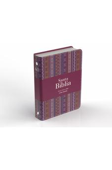 Image of Biblia RVR 1960 Compacta Letra Grande 11 puntos Símil Piel Andina Borgoña