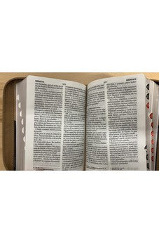 Image of Biblia RVR 1960 Letra Grande Tamaño Manual Águila Café Café Símil Piel