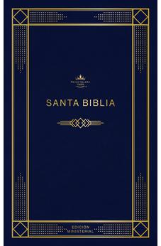 Biblia RVR 1960 Economica Azul Oscuro Rústica