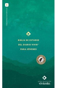 Biblia NTV de Estudio Diario Vivir para Jóvenes Verde Tapa Dura