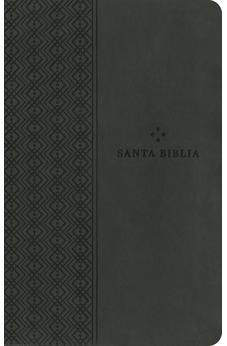 Image of Biblia NTV Valor Prémium con Filament Símil Piel Gris