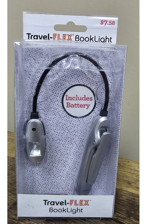 Travel-FLEX Booklight Silver (Luz para Leer Libros Plateado)
