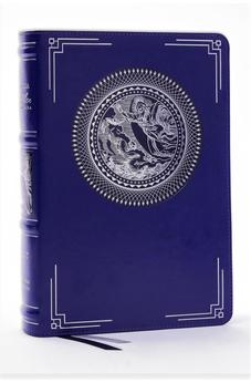Biblia de América Católica Azul Añil