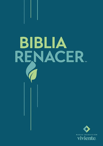 Image of Biblia NTV Renacer Azul Rústica