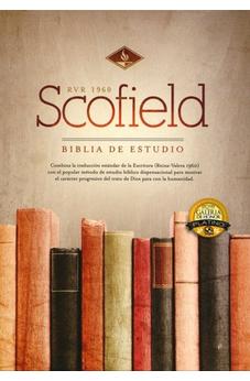 Biblia RVR 1960 de Estudio Scofield Chocolate Símil Piel