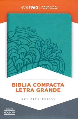 Image of Biblia RVR 1960 Compacta Símil Piel Aqua
