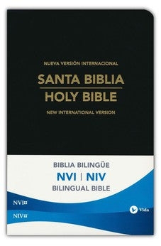 Biblia NVI NIV Bilingüe Vinyl Negro