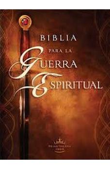 Image of Biblia RVR 1960 de Estudio Guerra Espiritual Tapa Dura con Índice