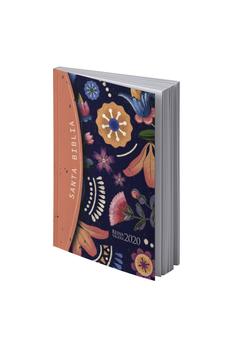 Biblia RVR 2020 Compacta Flores Rústica