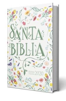 Biblia RVR 2020 Compacta Flores Tapa Dura