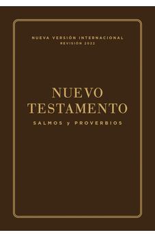 Biblia NVI Nuevo Testamento Bolsillo Café Símil Piel
