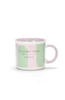 Image of Taza 18 OZ Colección Mujer Virtuosa La Mujer Sabia