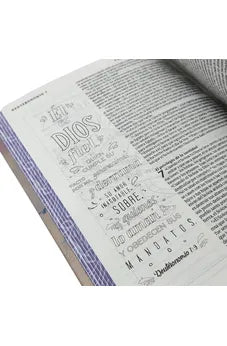 Image of Biblia NTV Inspira con Filament Símil Piel Acuarela Rosa
