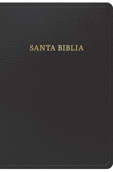 Biblia RVR 1960 Tamaño Manual Símil Piel Negra con Índice