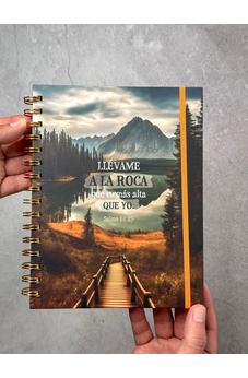 Image of Libreta de Anillas con Elásico Llévame a la Roca