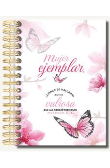 Libreta de Anillas con Elásico Mujer Ejemplar