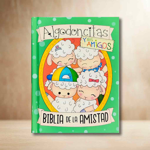 Image of Biblia RVR 1960 de la Amistad: Algodoncitas y sus Amigos