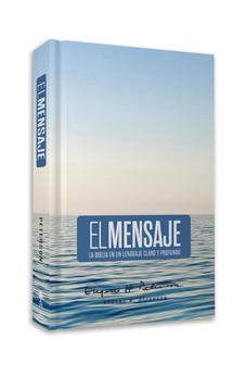Image of Biblia El Mensaje Azul Tapa Dura
