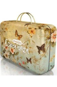 Una Travesía de Esperanza Caja de Promesas Metálica Maleta