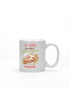 Taza 12 OZ Colección Comparte Con Dios Puedes Descansar